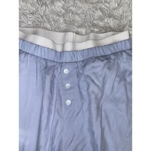 Happily Grey Men’s Sz. M Rayon Blue Pj Pants. Soft, Exc. Condition